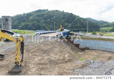 Bridge restoration work 94477275