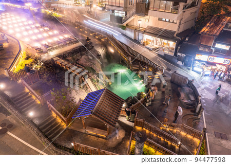 《神奈川縣》草津溫泉/湯畑 94477598