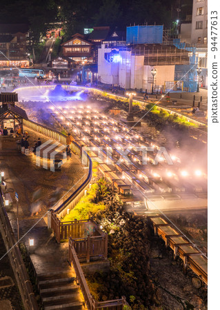 《神奈川縣》草津溫泉/湯畑 94477613