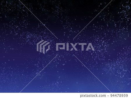 繁星點點的夜空 A4 水平型的插圖背景 繁星點點的夜空 A4 水平型的插圖背景 94478939