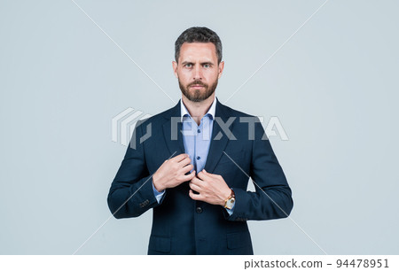 confident business boss or lawyer in jacket, male fashion confident business boss or lawyer in jacket, male fashion 94478951