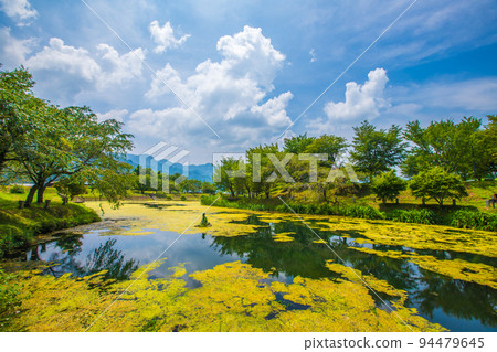 熊本縣南阿蘇村,明神池明水公園風景 熊本縣南阿蘇村,明神池明水公園風景 94479645