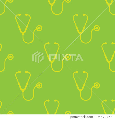 Stethoscope seamless texture pattern background 94479768