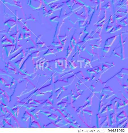 Normal map of OSB seamless pattern 3d rendering 94481062