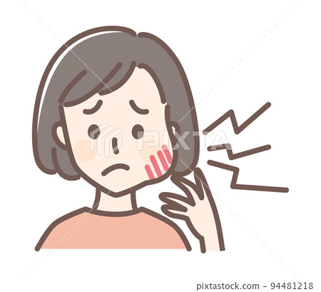 牙齒疼痛和腫脹 94481218