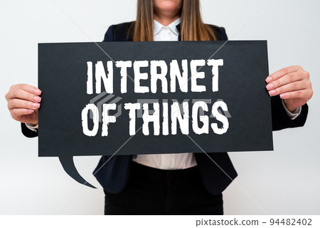Hand writing sign Internet Of Thingsconnection of Devices to the Net to Send Receive Data. Business concept connection of Devices to the Net to Send Receive Data Hand writing sign Internet Of Thingsconnection of Devices to the Net to Send Receive Data. Business concept connection of Devices to the Net to Send Receive Data 94482402