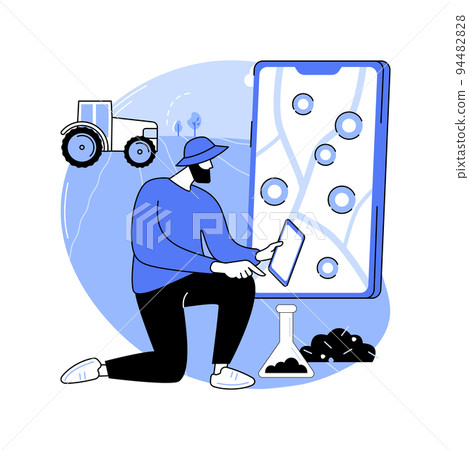 Soil sampling isolated cartoon vector illustrations. 94482828