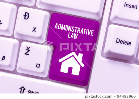 Sign displaying Administrative LawBody of Rules regulations Orders created by a government. Business overview Body of Rules regulations Orders created by a government Sign displaying Administrative LawBody of Rules regulations Orders created by a government. Business overview Body of Rules regulations Orders created by a government 94482960