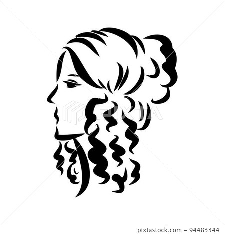 vintage illustration with beautiful fashion girl retro fashion vector vintage illustration with beautiful fashion girl retro fashion vector 94483344