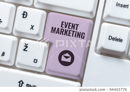 Text caption presenting Event Marketingdescribes process of developing display to promote product. Internet Concept describes process of developing display to promote product Text caption presenting Event Marketingdescribes process of developing display to promote product. Internet Concept describes process of developing display to promote product 94483776