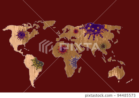 Inscription PANDEMIC. Novel coronavirus outbreak. Global pandemic alert Inscription PANDEMIC. Novel coronavirus outbreak. Global pandemic alert 94485573