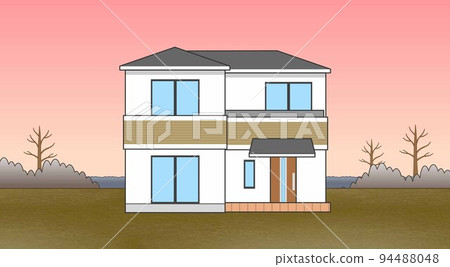 Built-for-sale housing and sky weather Built-for-sale housing and sky weather 94488048