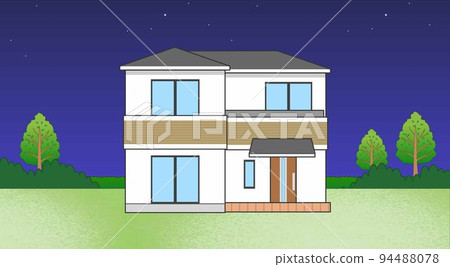 Built-for-sale housing and sky weather Built-for-sale housing and sky weather 94488078