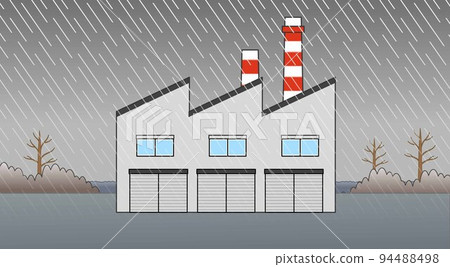 工廠與煙囪 工廠與煙囪 94488498