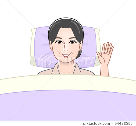 裹著毯子的女人 裹著毯子的女人 94488593