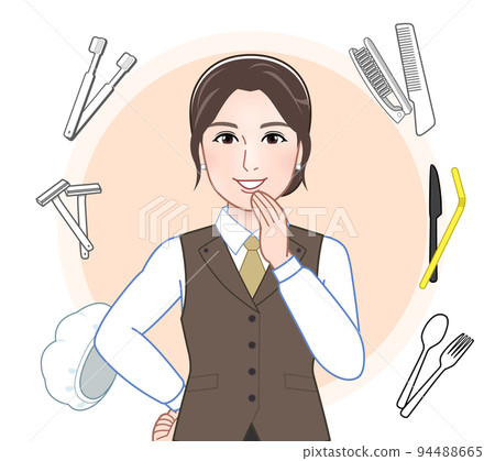 便利設施和女性 便利設施和女性 94488665