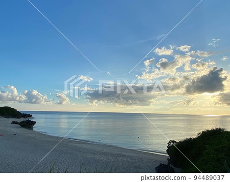 與論島海與夕陽 與論島海與夕陽 94489037