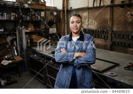 Portrait Of Modern Woman In Workshop 94489635