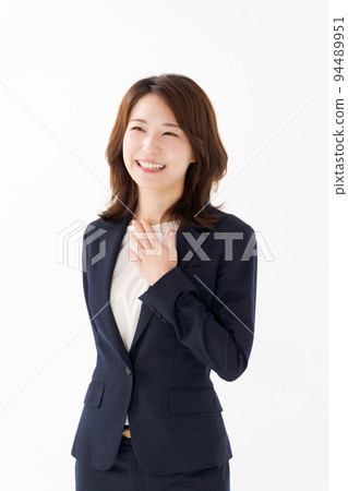 Woman in a suit Woman in a suit 94489951