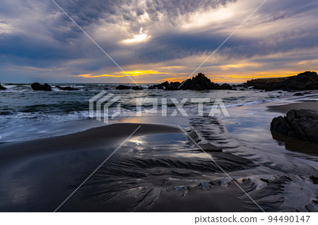 卡邁索海灘黃昏 卡邁索海灘黃昏 94490147