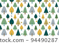 Scandinavian wood pattern 94490287