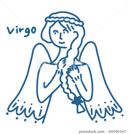 處女座的插圖 處女座的插圖 94490347