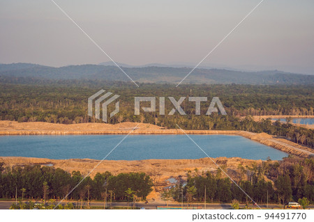 Water reservoir on Phu Quock Island, Vietnam Water reservoir on Phu Quock Island, Vietnam 94491770