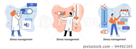 Stress management abstract metaphor, pressure control, depression, emotional tension, mental health Stress management abstract metaphor, pressure control, depression, emotional tension, mental health 94492165