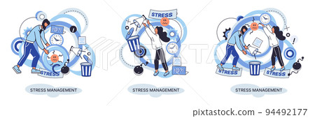 Stress management abstract metaphor, pressure control, depression, emotional tension, mental health Stress management abstract metaphor, pressure control, depression, emotional tension, mental health 94492177