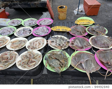 馬來西亞市場魚攤 94492840
