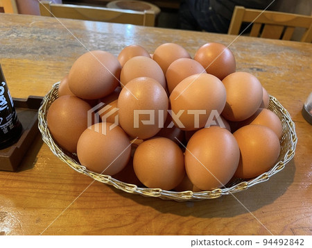 pile of raw eggs pile of raw eggs 94492842