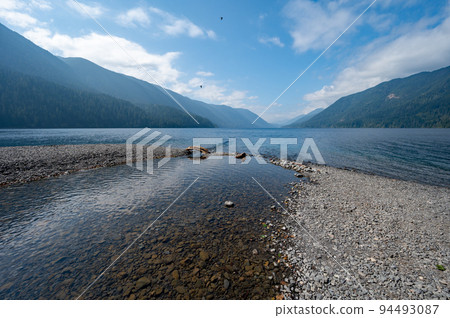 Lake Crescent in Olympic National Park, Washington. Lake Crescent in Olympic National Park, Washington. 94493087