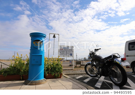 Chiba Kujukuri Maru Post Scenery (Happy Blue Post) Chiba Kujukuri Maru Post Scenery (Happy Blue Post) 94493595