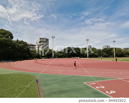 Athletics stadium Athletics track Shibuya-ku Oda field 94493922