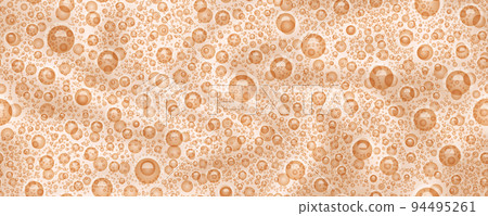 Vanilla seamless pattern with milk shake texture top view Vanilla seamless pattern with milk shake texture top view 94495261