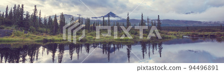 Lake in Alaska Lake in Alaska 94496891