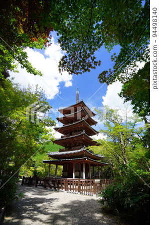 Kaijusen-ji Temple,國寶五層寶塔,夏末秋雲清新 Kaijusen-ji Temple,國寶五層寶塔,夏末秋雲清新 94498140