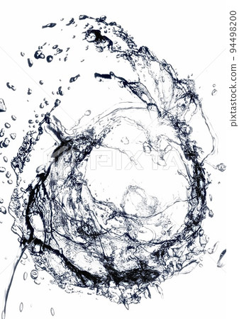 White background with abstract splashes White background with abstract splashes 94498200