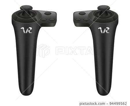 virtual reality glasses controller vr vector illustration virtual reality glasses controller vr vector illustration 94499562