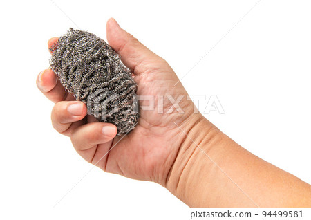 metal scourer for kitchen cleaning supplies 94499581
