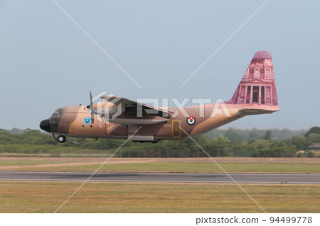 Jordanian Air Force C-130H special paint takeoff 94499778