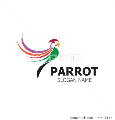 Parrot Logo design, themes animal creative template vector Parrot Logo design, themes animal creative template vector 94501137