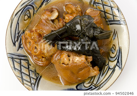 Boiled pork leg and kelp 94502846