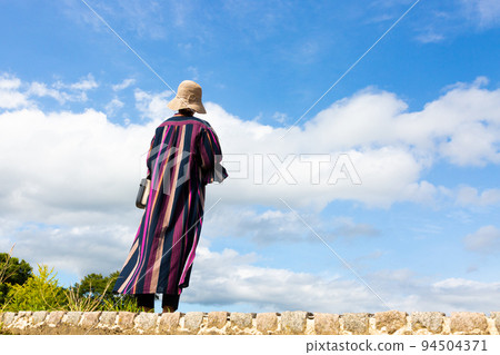 Blue Sky and Female 94504371