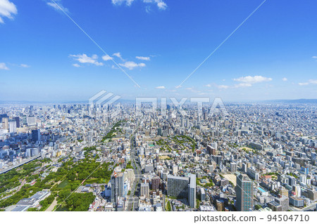 View from Osaka Abe no Harukasu 94504710