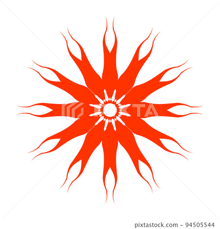 Abstract Decorative Sun Icon. Element for Design. 94505544
