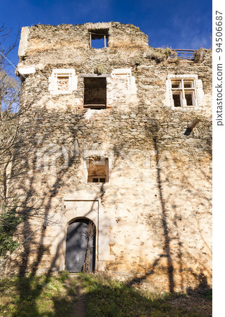 ruins of Novy Hradek castle near Lukov, Znojmo region, Czech Republic ruins of Novy Hradek castle near Lukov, Znojmo region, Czech Republic 94506687