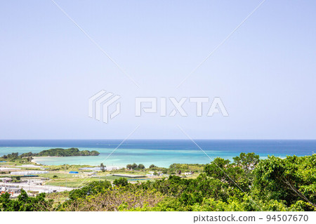 Sea seen from the hill Sea seen from the hill 94507670