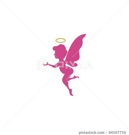 Angel wings icon logo design Angel wings icon logo design 94507750