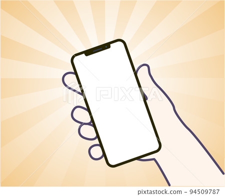 黃金輻射應用智能手機在手邊 94509787